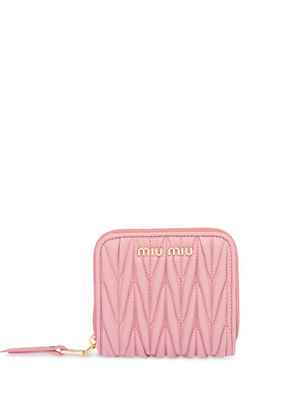 miu miu wallet pink