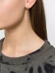 Image 2 of True Rocks razor hoop earring