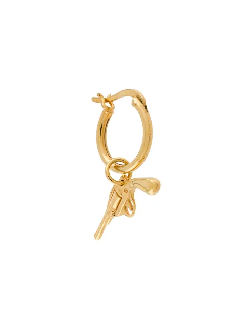 True Rocks pistol hoop earring