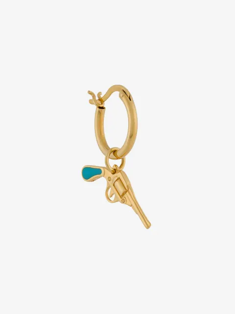 True Rocks small pistol hoop earring