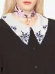 Image 2 of Miu Miu horseshoe detail scarf necklace