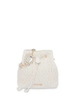 miu miu embellished bolsa