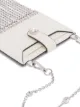 Miu Miu Glacè crystal-embellished chain cardholder