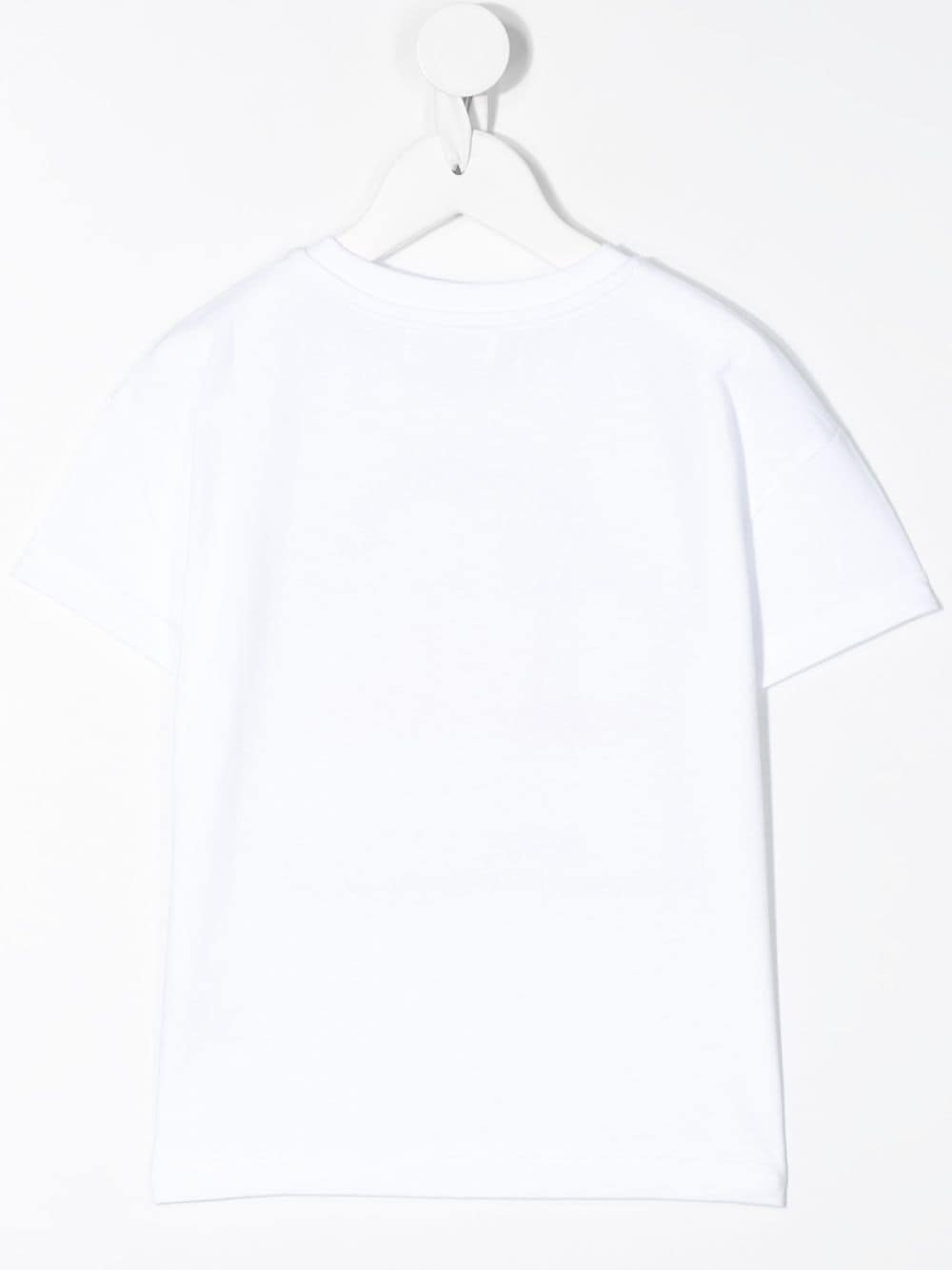 Shop Sonia Rykiel Enfant Logo Print Short-sleeve T-shirt In White
