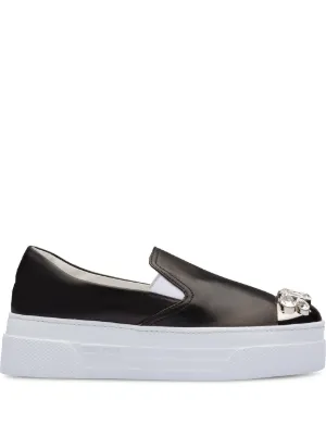 miu miu slip ons