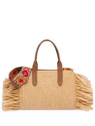 miu miu straw bag