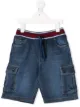 الصورة 1 من Dolce & Gabbana Kids شورت برباط وجيب بغطاء علوي