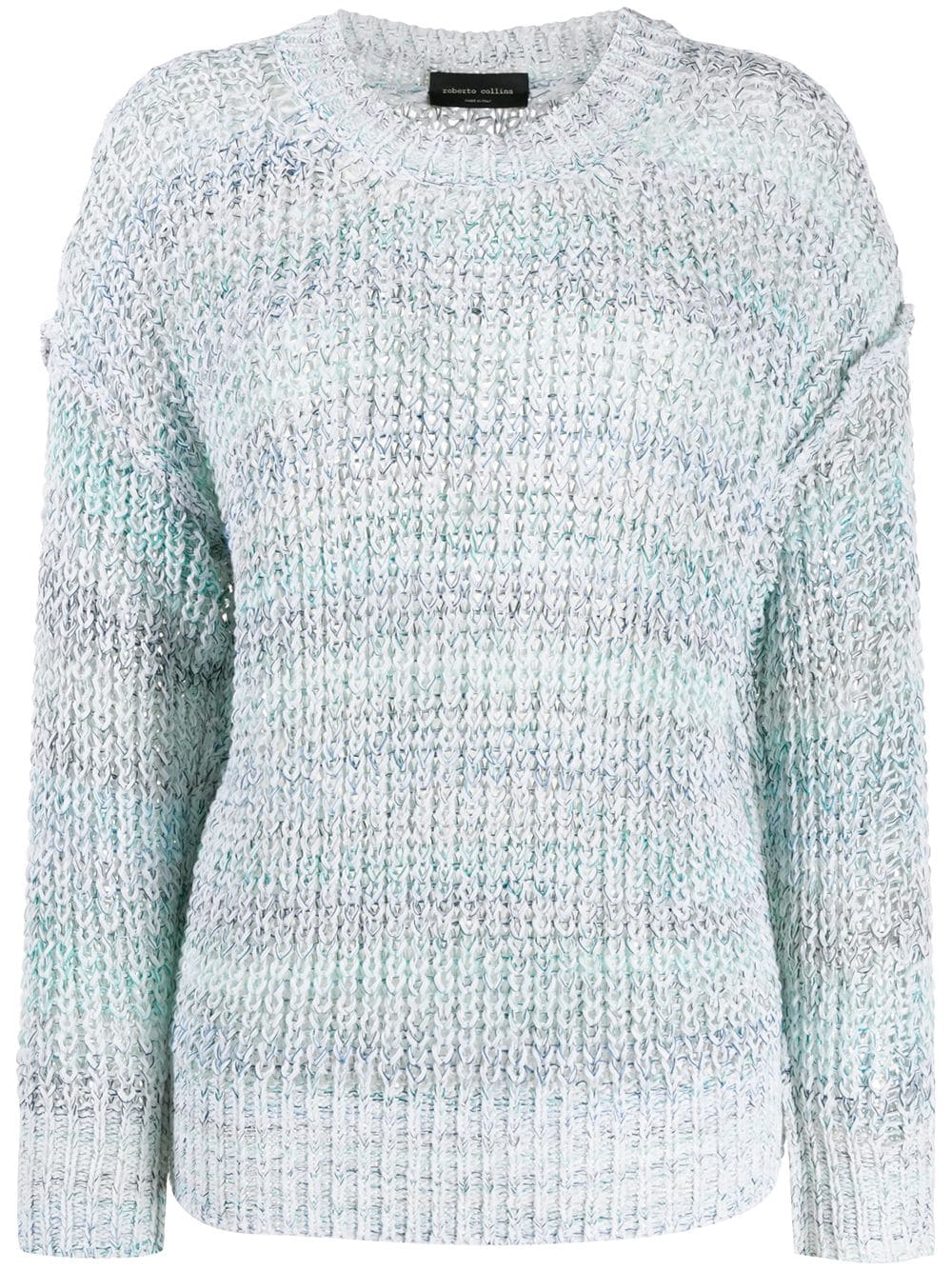 Roberto Collina Chunky Knit Jumper In Blue