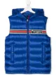 الصورة 1 من Moncler Kids سترة صدرية بشريط بشعار الماركة ´بارجري´