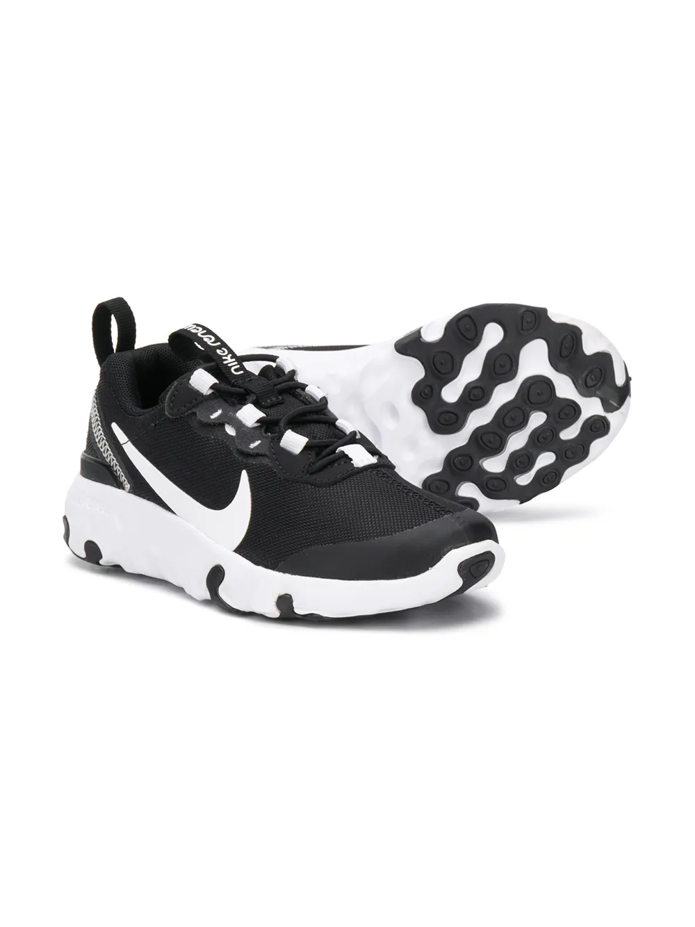 Nike Kids Sneakers met logo - Zwart