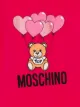 Moschino Kids تيشيرت طويل بشعار الماركة