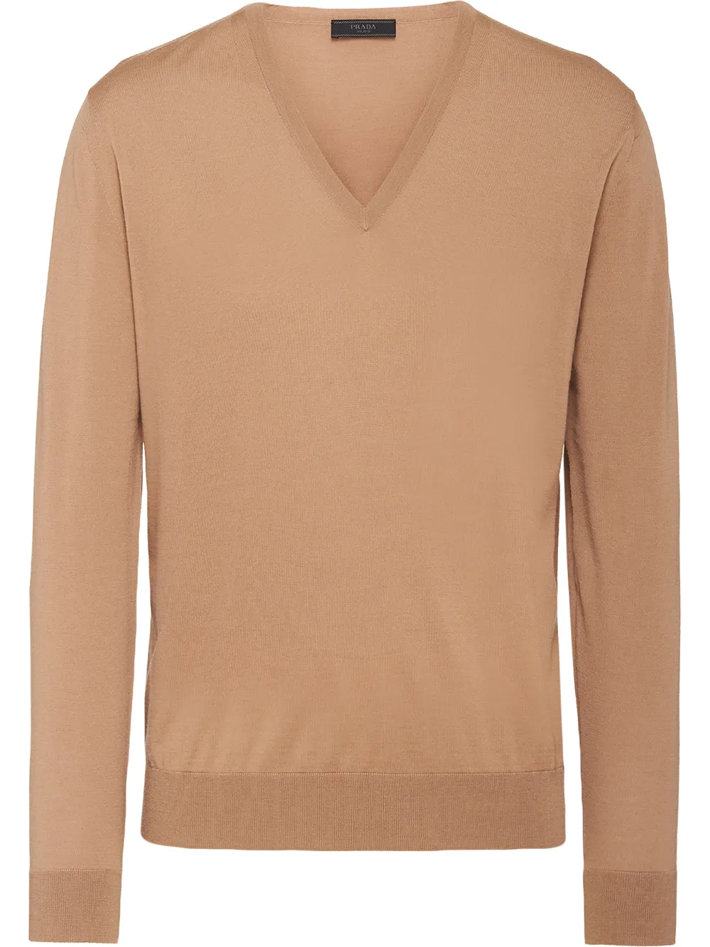 

Prada V-neck jumper - Brown