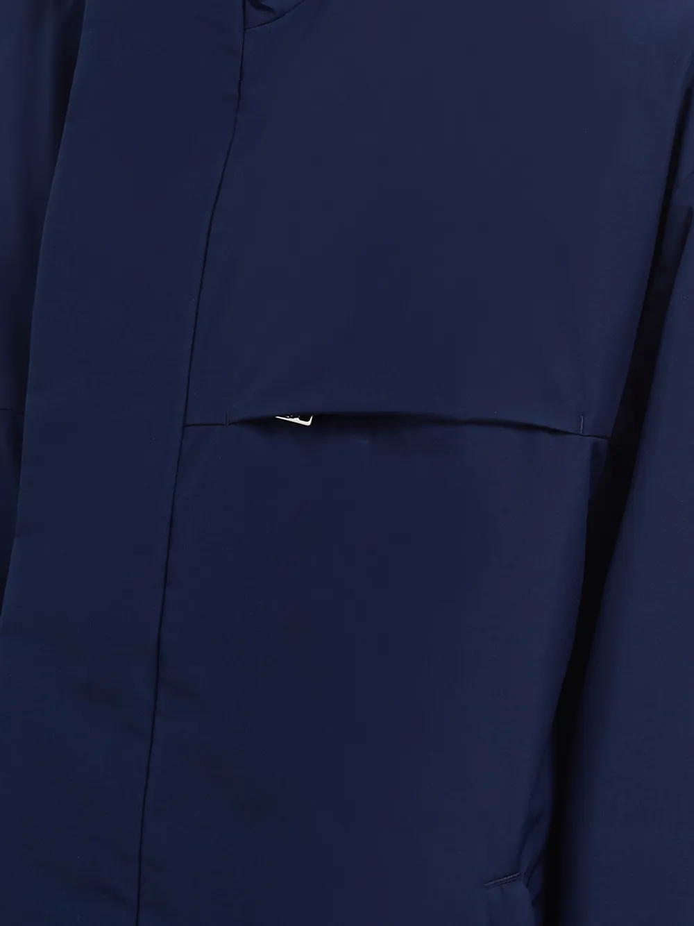 Prada Reversible Padded Jacket in Blue, view 5