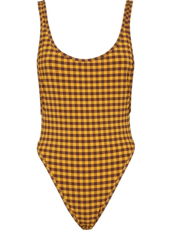 fendi print swimsuit