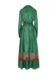 Image 2 of Fendi vichy pattern long dress