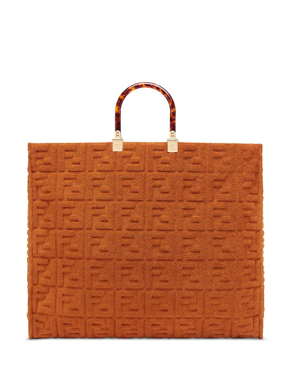 фото Fendi объемная сумка-шопер sunshine
