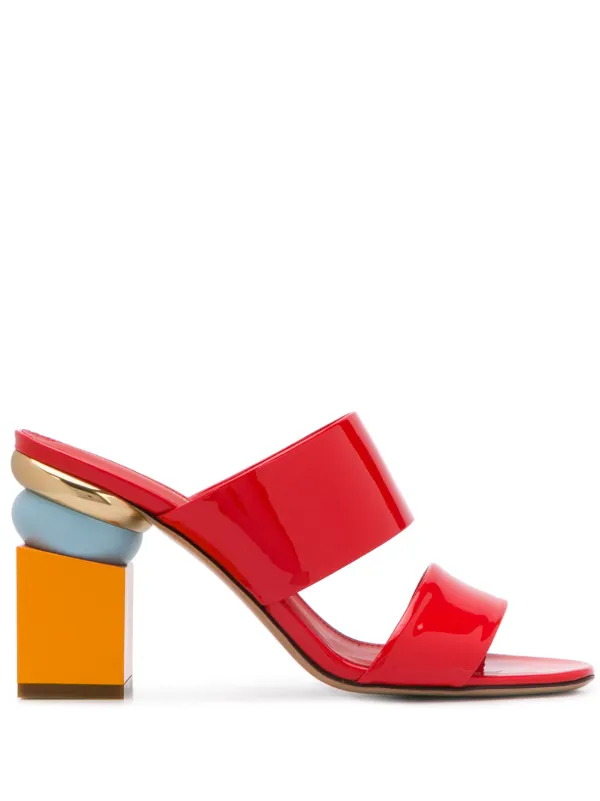 ferragamo red sandals