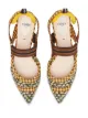 Fendi Colibrì floral slingback 55mm pumps