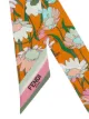 Fendi floral print silk wrappy