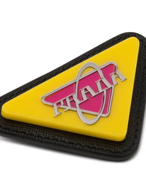 PRADA TRIANGULAR-SHAPED PIN