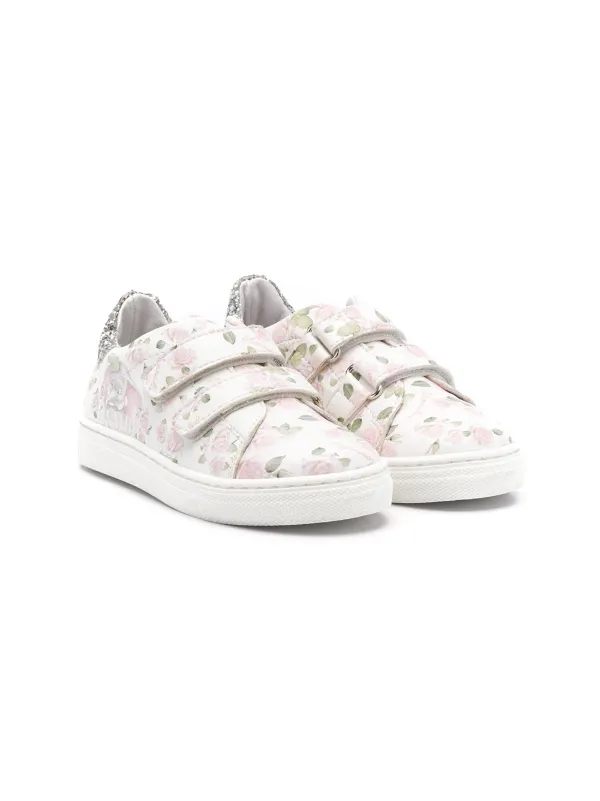 floral sneakers