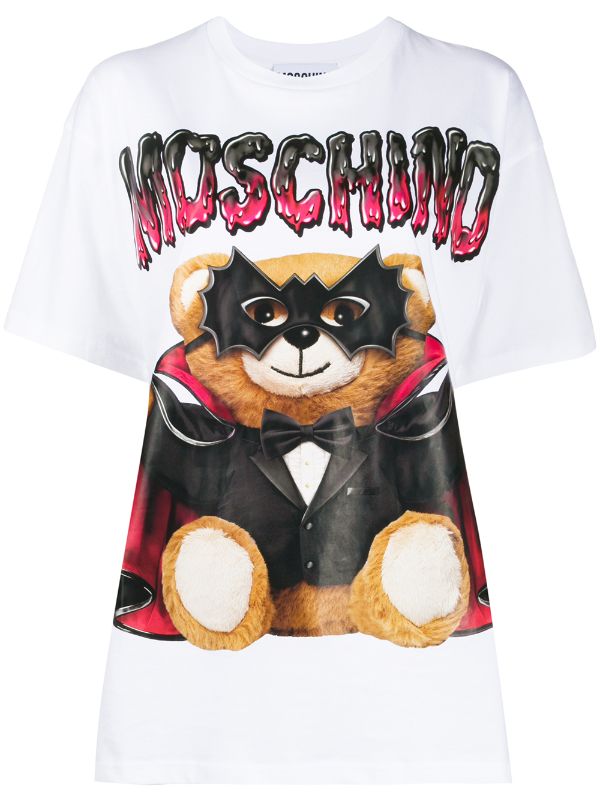 shirt with teddy bear logo