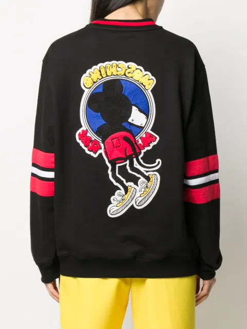 moschino mickey mouse sweater