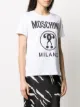 Moschino تيشيرت بطبعة شعار الماركة
