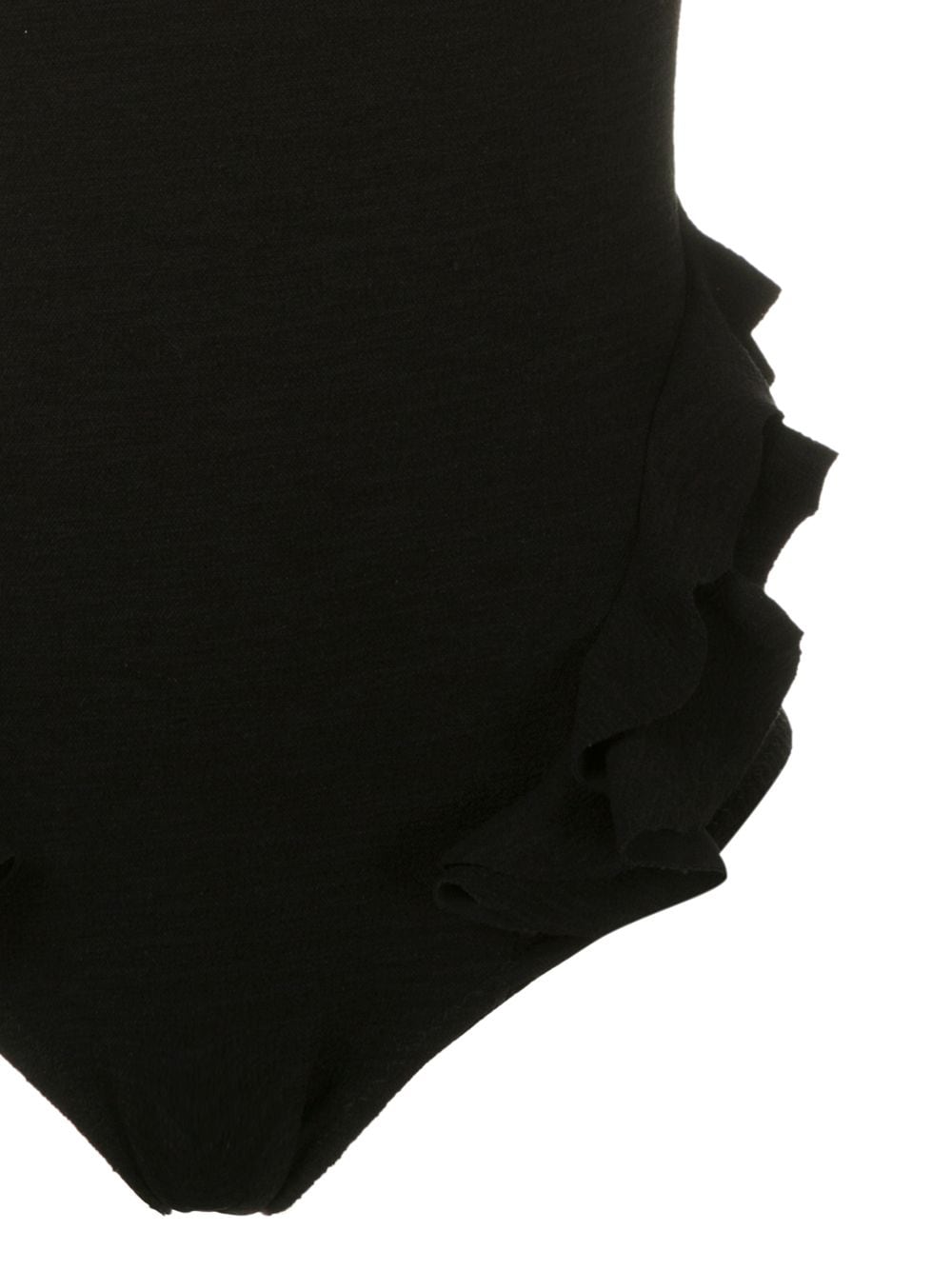 Shop Clube Bossa Ruffled Swimsuit In Black