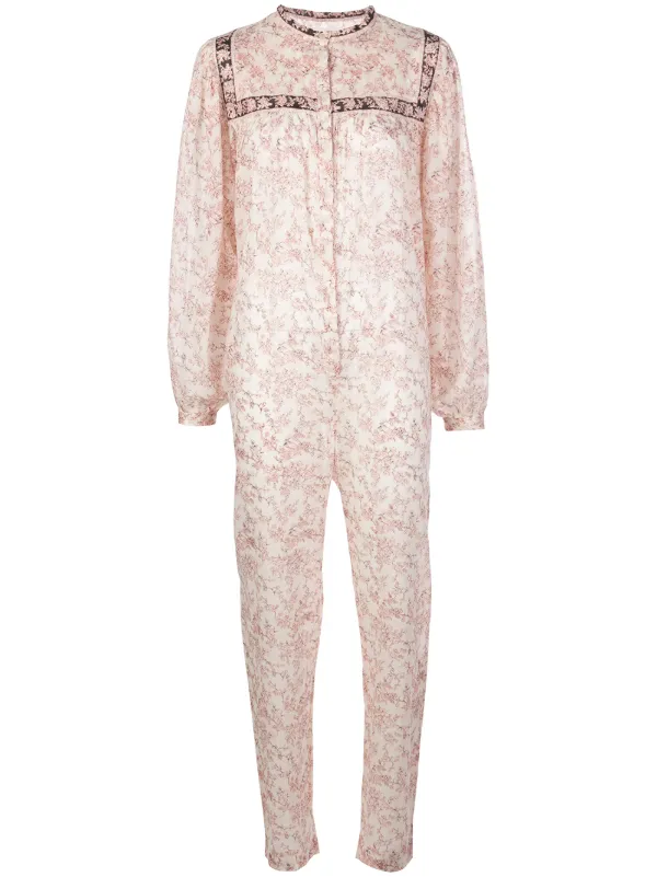 isabel marant floral jumpsuit