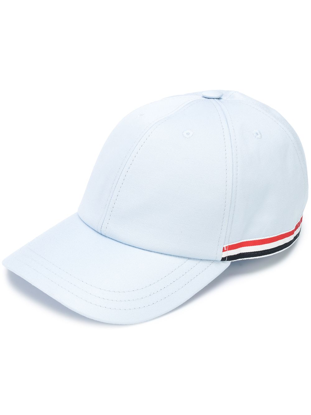 THOM BROWNE COTTON BASEBALL CAP