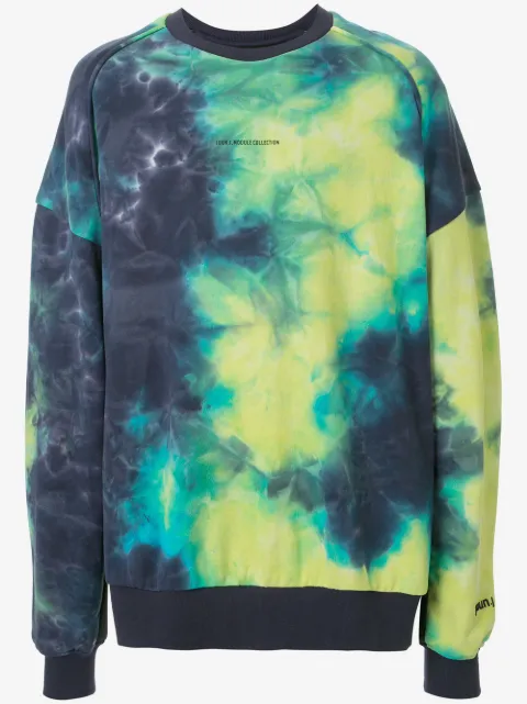 Juun.J oversized tie-dye print sweatshirt
