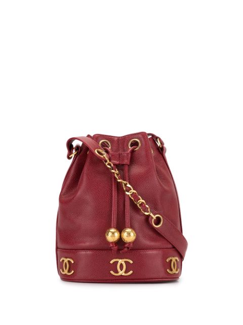 CHANEL 1992 CC logo bucket bag Women