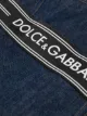 Dolce & Gabbana logo denim bodysuit