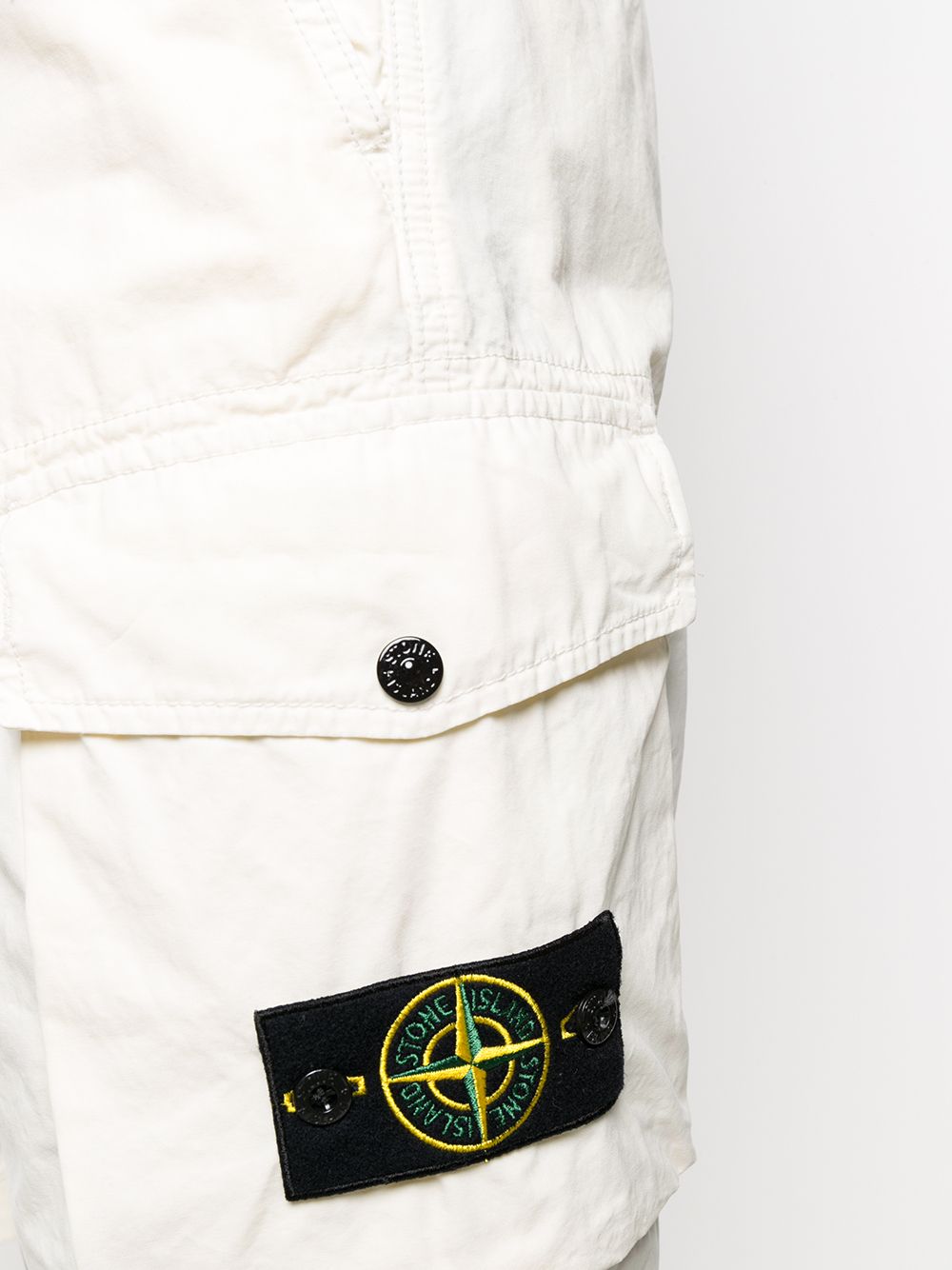 фото Stone island шорты карго с нашивкой-логотипом