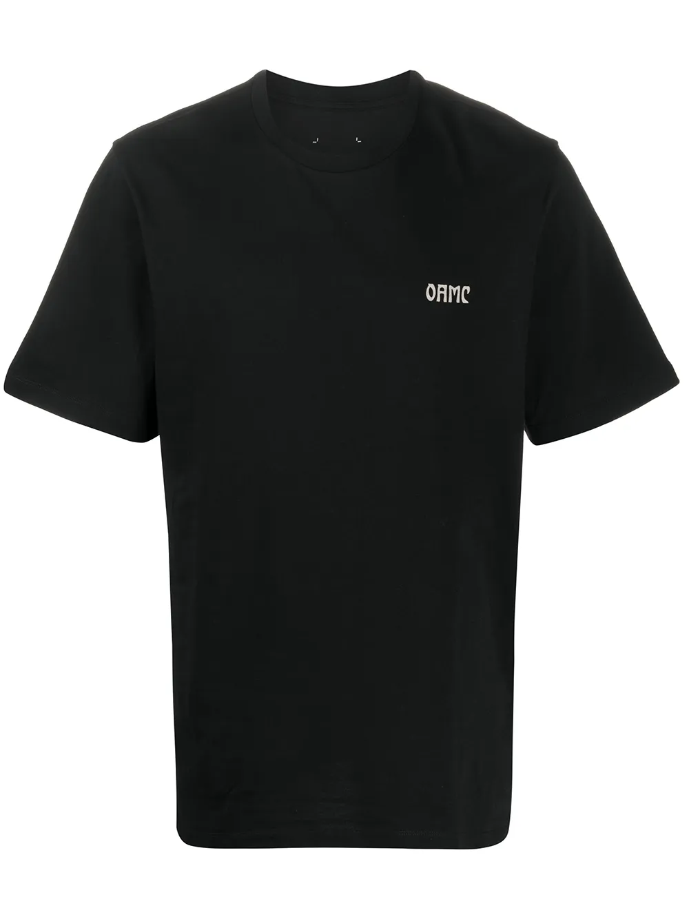 Shop Oamc Boxy Fit Graphic Print T-shirt In Black