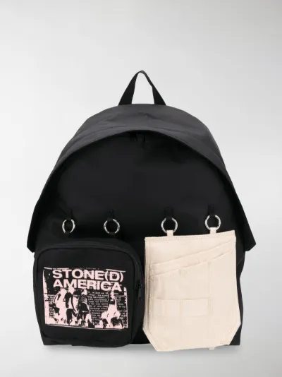 Raf Simons x Eastpak panelled backpack 