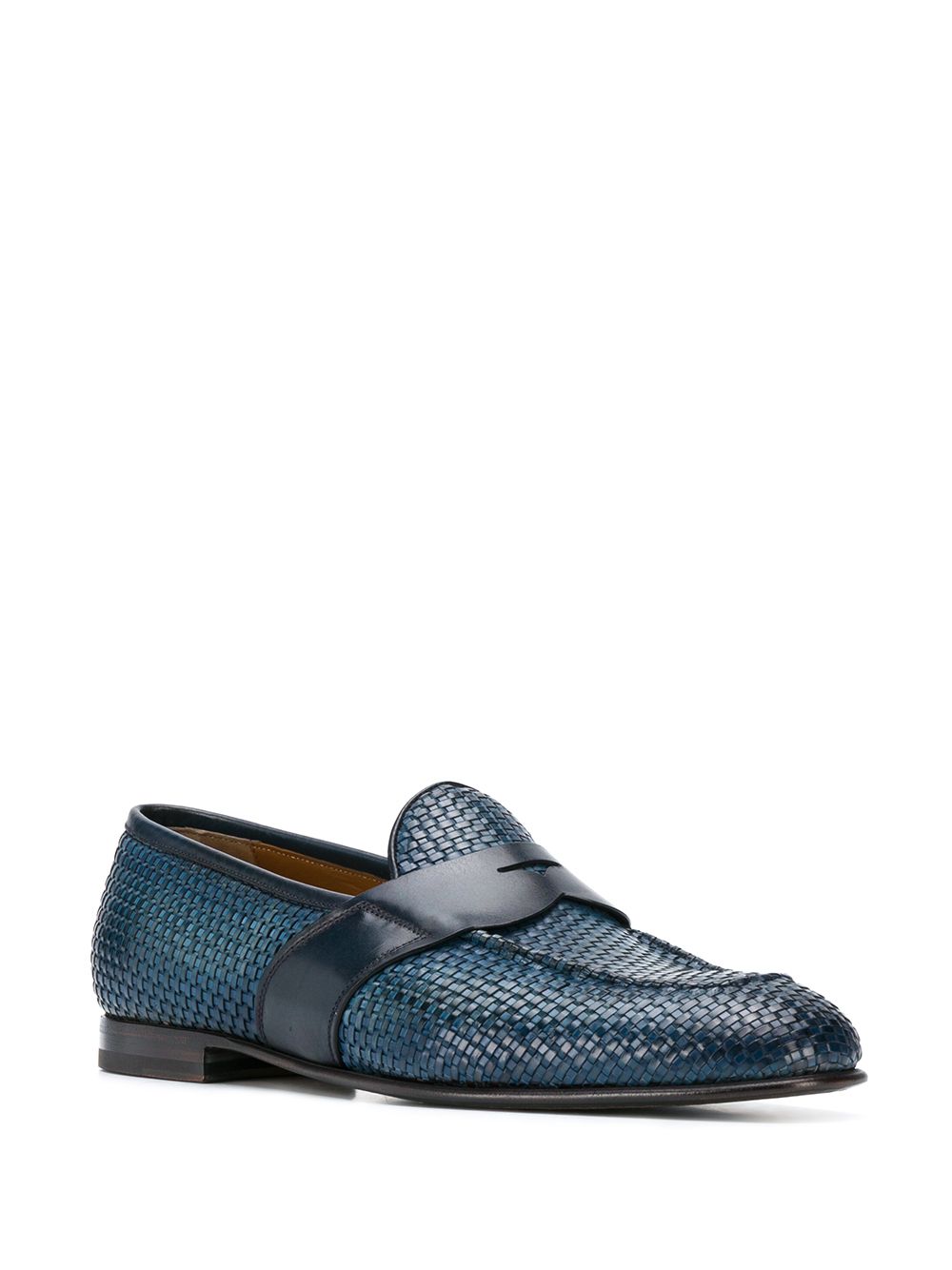 фото Silvano sassetti woven classic loafers