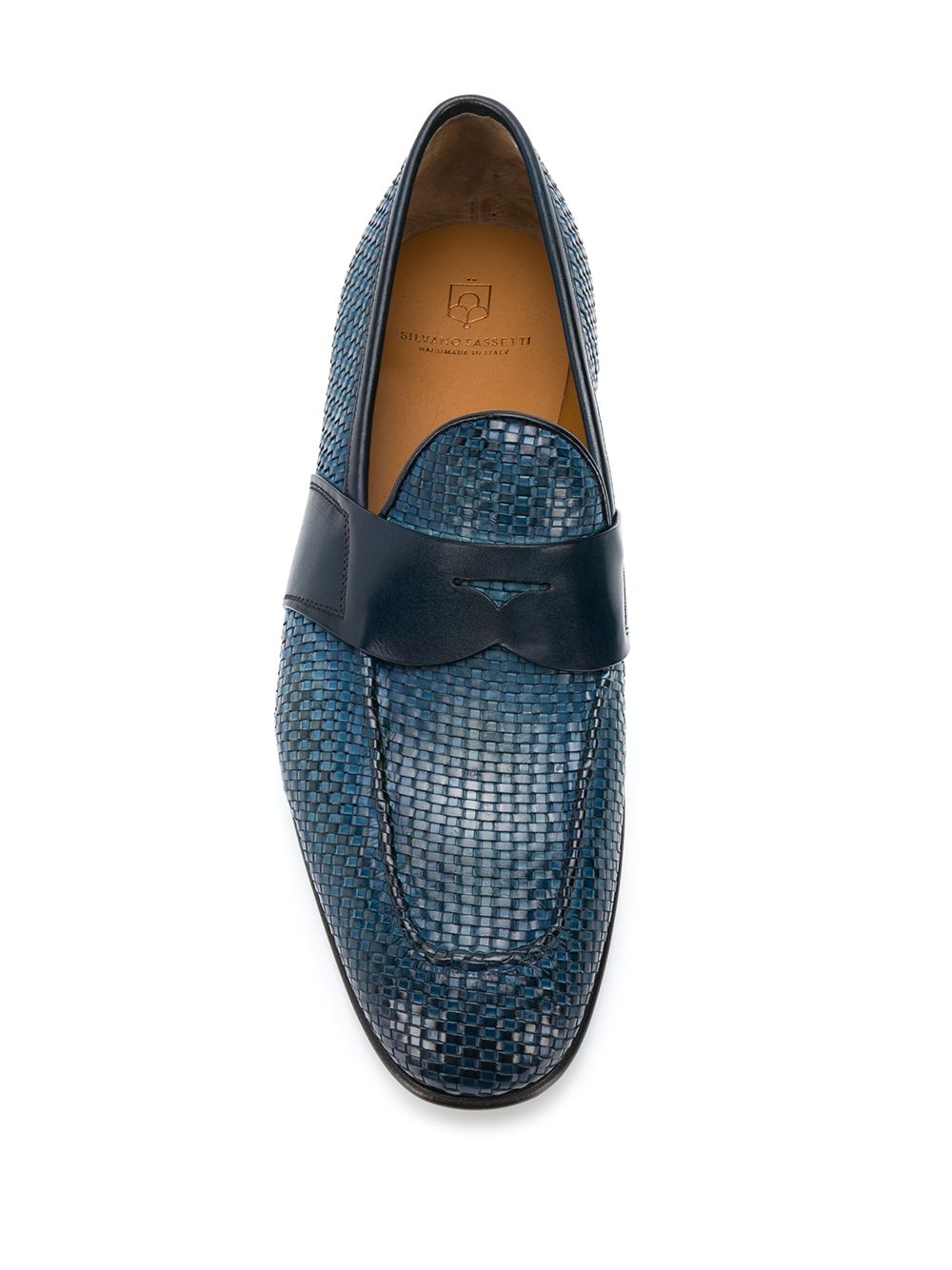 фото Silvano sassetti woven classic loafers