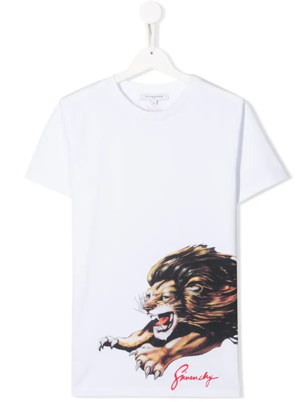 givenchy lion print sweatshirt