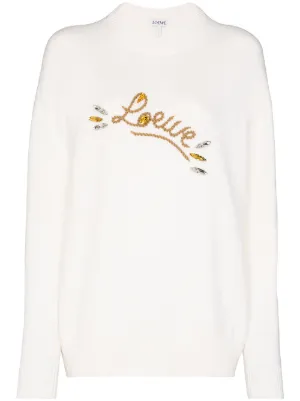 loewe logo sweater