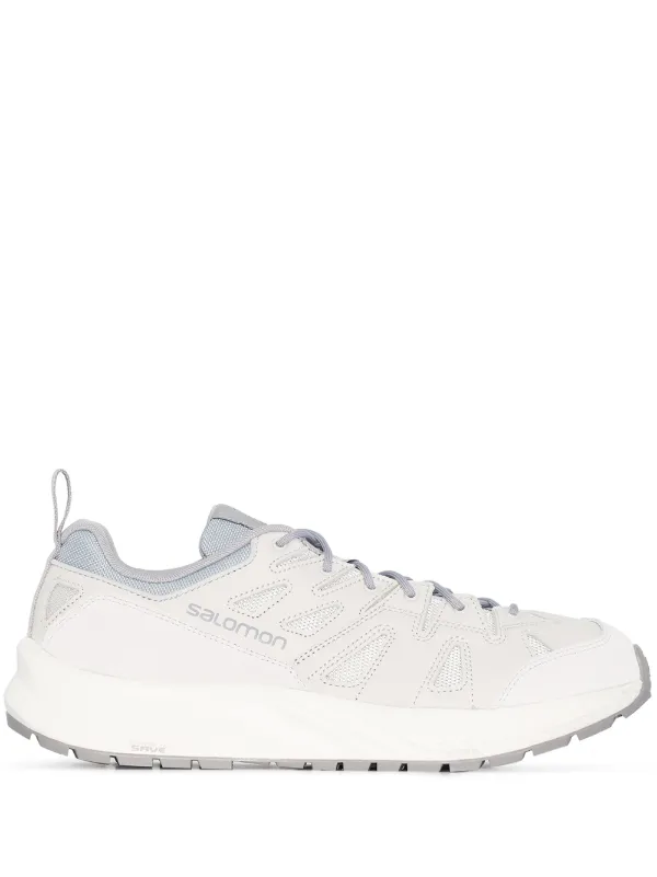 salomon all white shoes