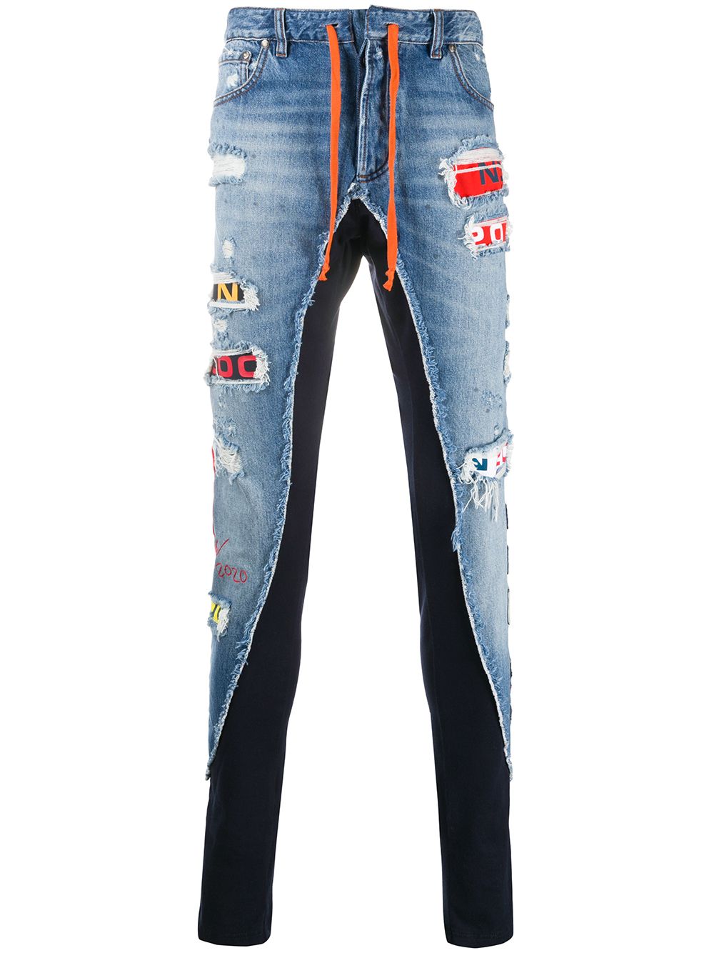 фото Paul & shark джинсы с нашивками