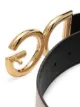Dolce & Gabbana logo buckle leather belt