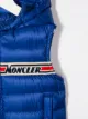 Moncler Kids سترة صدرية بشريط بشعار الماركة ´بارجري´