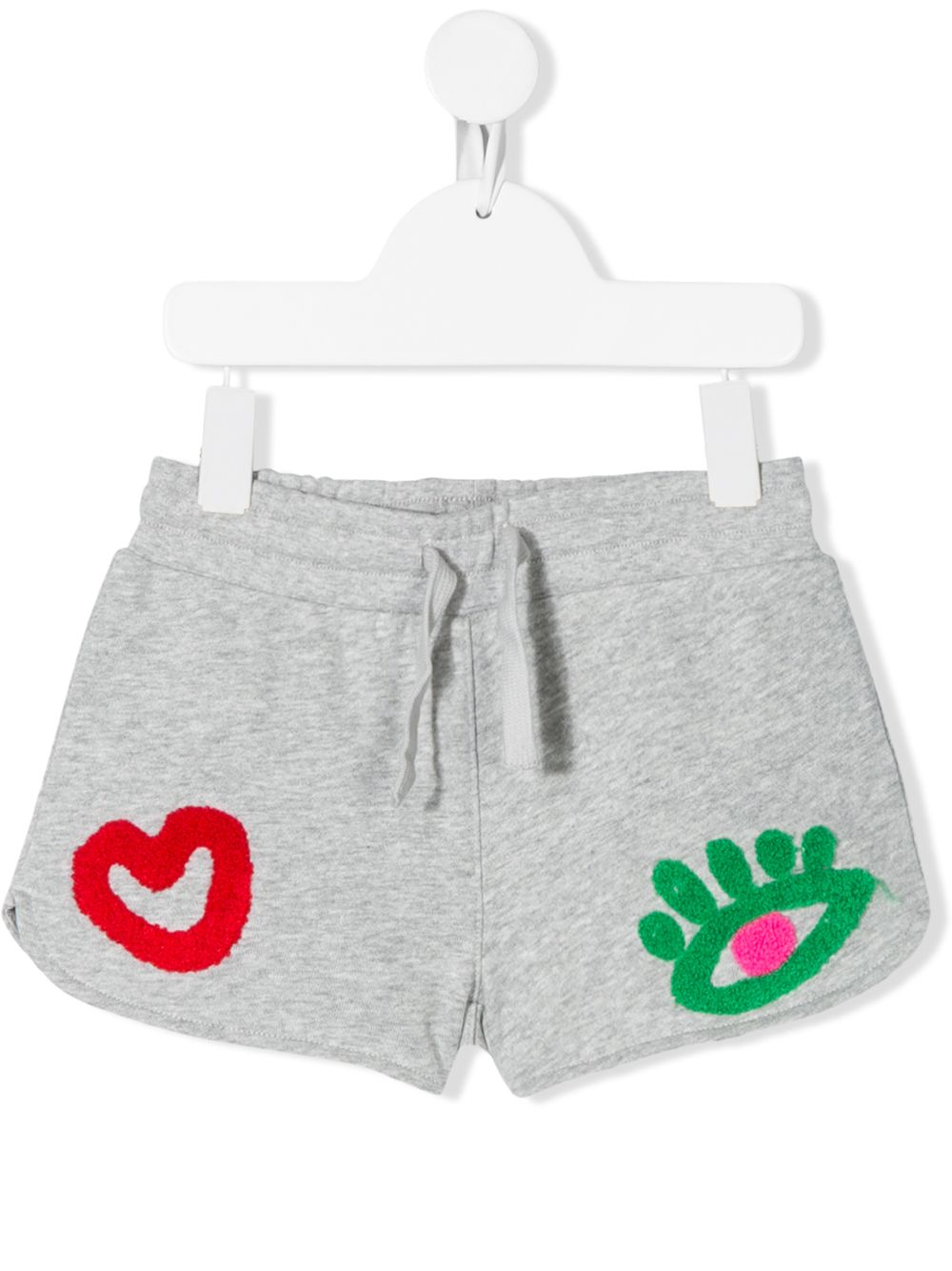 фото Stella mccartney kids флисовые шорты с графичным принтом