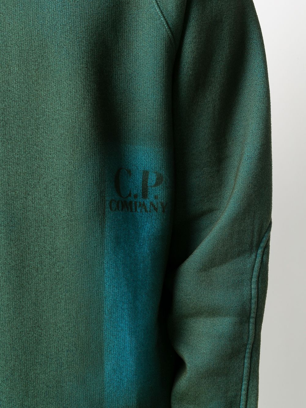 фото C.p. company logo-print goggle hoodie