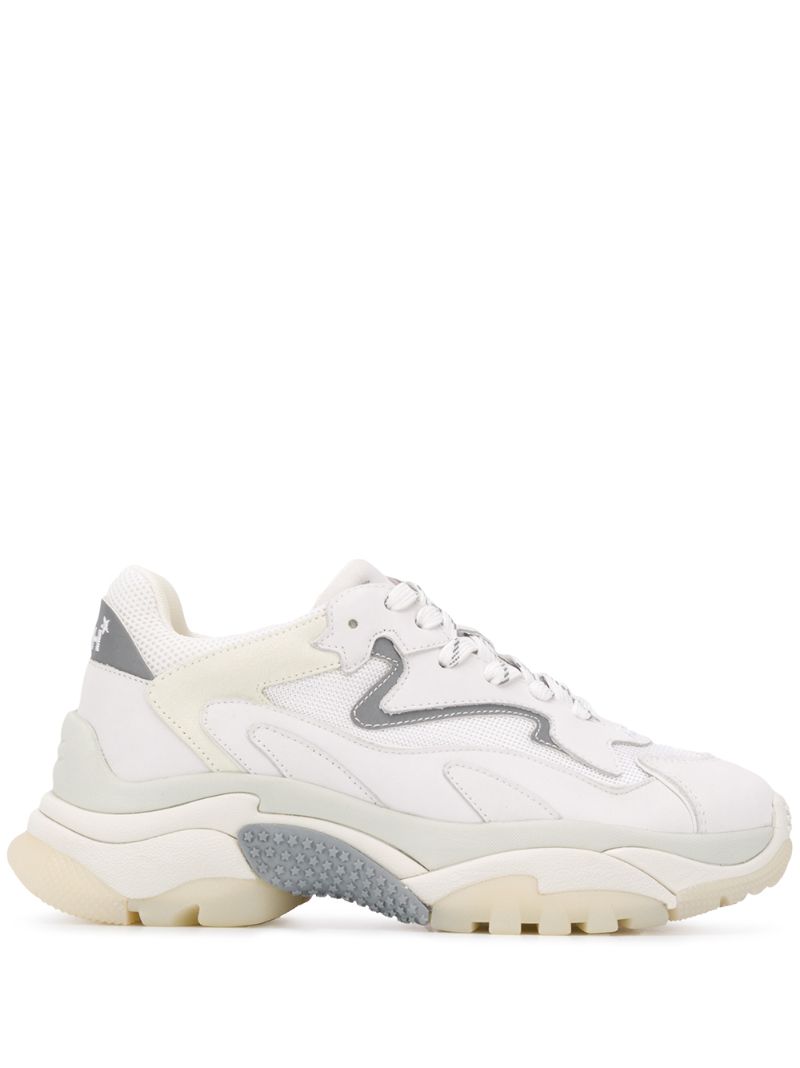 Ash Tiered Wave Sneakers In White