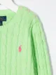Ralph Lauren Kids logo cable-knit jumper