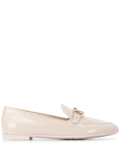 Ferragamo Gancini-buckle loafers
